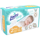 Dtsk plenky LINTEO BABY PREMIUM MINI 3-6kg 34ks