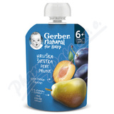 Gerber Natural Hruka a vestka kapsika 90g 6M+